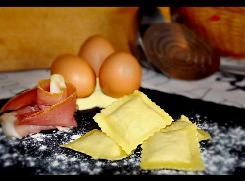 Ravioli Jambon cru et Reblochon fermier AOP